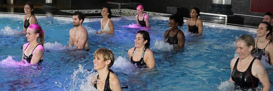 Cours d'aquabike à Lyon